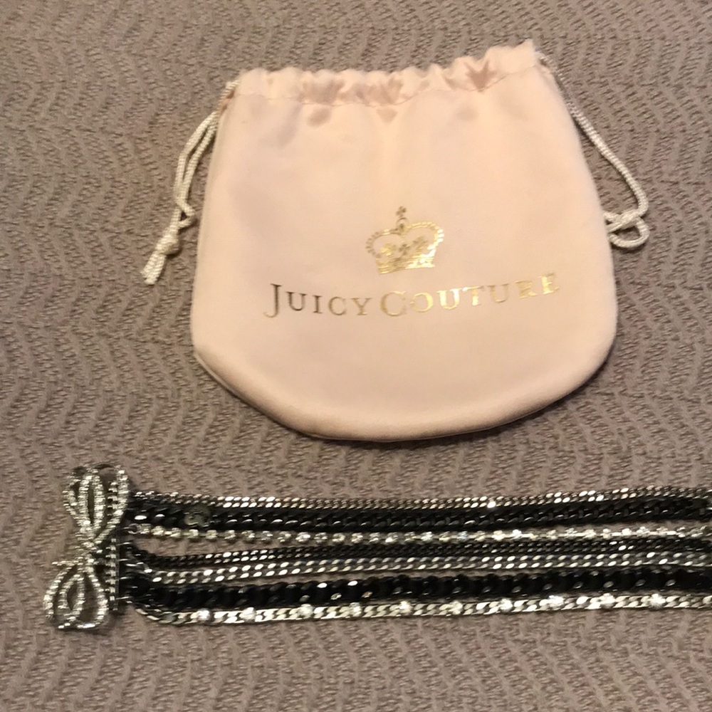 NWOT Juicy Couture 7 strand bracelet
